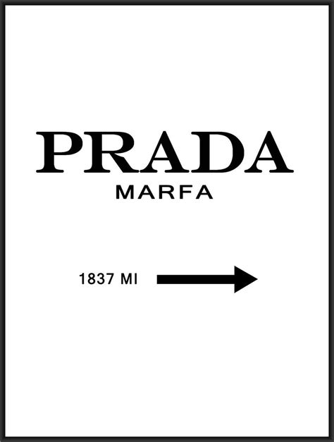 affiche prada a imprimer|Prada Marfa. Affiche Poster .